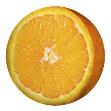 Подушка круглая Апельсин